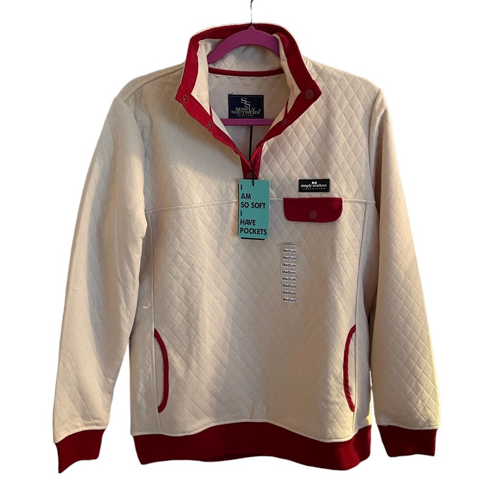 Simply Southern Quilted Pullover